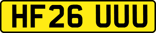 HF26UUU