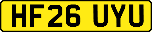HF26UYU