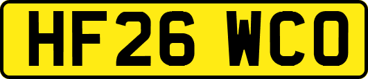 HF26WCO