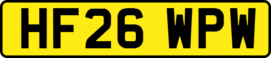 HF26WPW