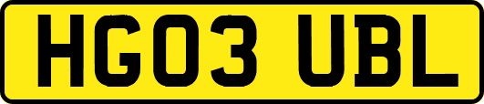 HG03UBL