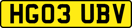 HG03UBV