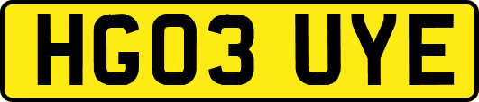 HG03UYE
