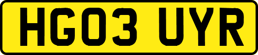 HG03UYR