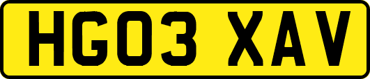 HG03XAV
