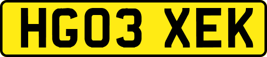 HG03XEK