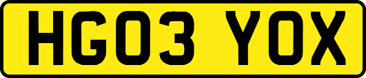 HG03YOX