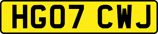 HG07CWJ