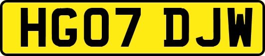 HG07DJW