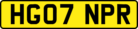 HG07NPR