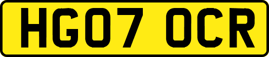 HG07OCR