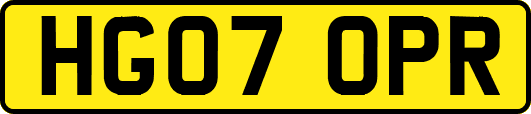 HG07OPR