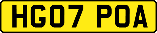 HG07POA