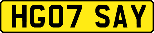 HG07SAY