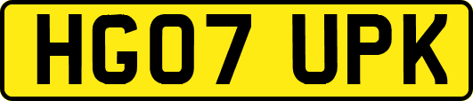 HG07UPK