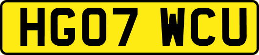 HG07WCU