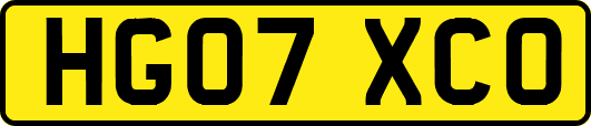 HG07XCO
