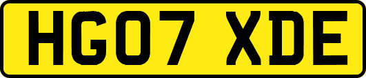 HG07XDE