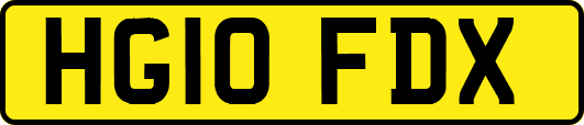 HG10FDX