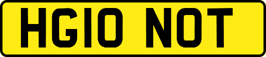 HG10NOT