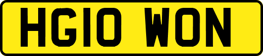 HG10WON