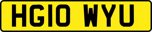 HG10WYU