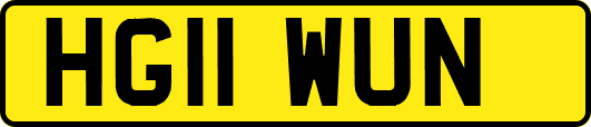 HG11WUN