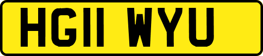 HG11WYU