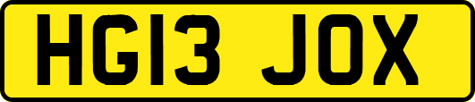 HG13JOX