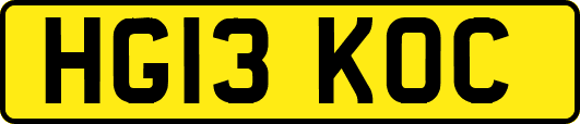 HG13KOC