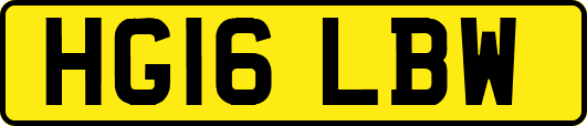 HG16LBW