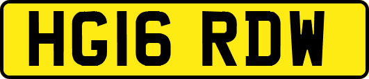 HG16RDW