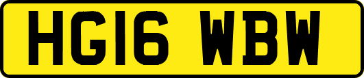 HG16WBW