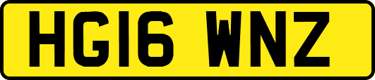 HG16WNZ