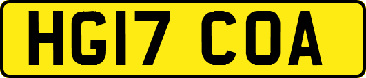 HG17COA