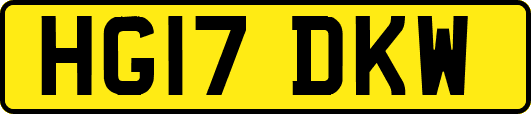 HG17DKW