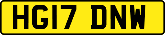 HG17DNW