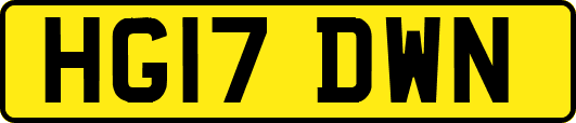 HG17DWN