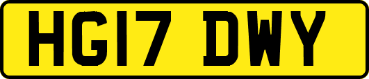 HG17DWY