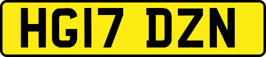 HG17DZN