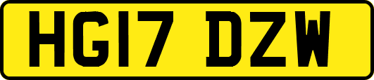 HG17DZW