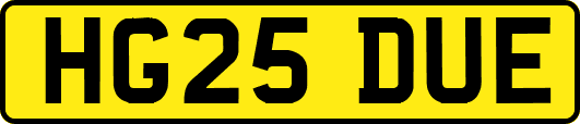 HG25DUE
