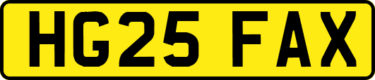 HG25FAX