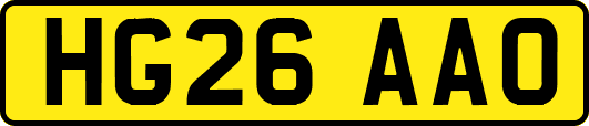 HG26AAO