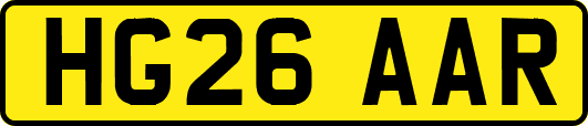 HG26AAR