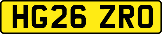 HG26ZRO