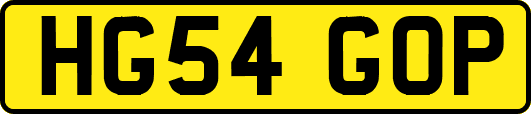 HG54GOP