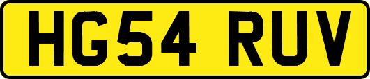 HG54RUV