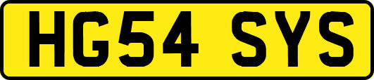 HG54SYS