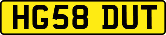 HG58DUT